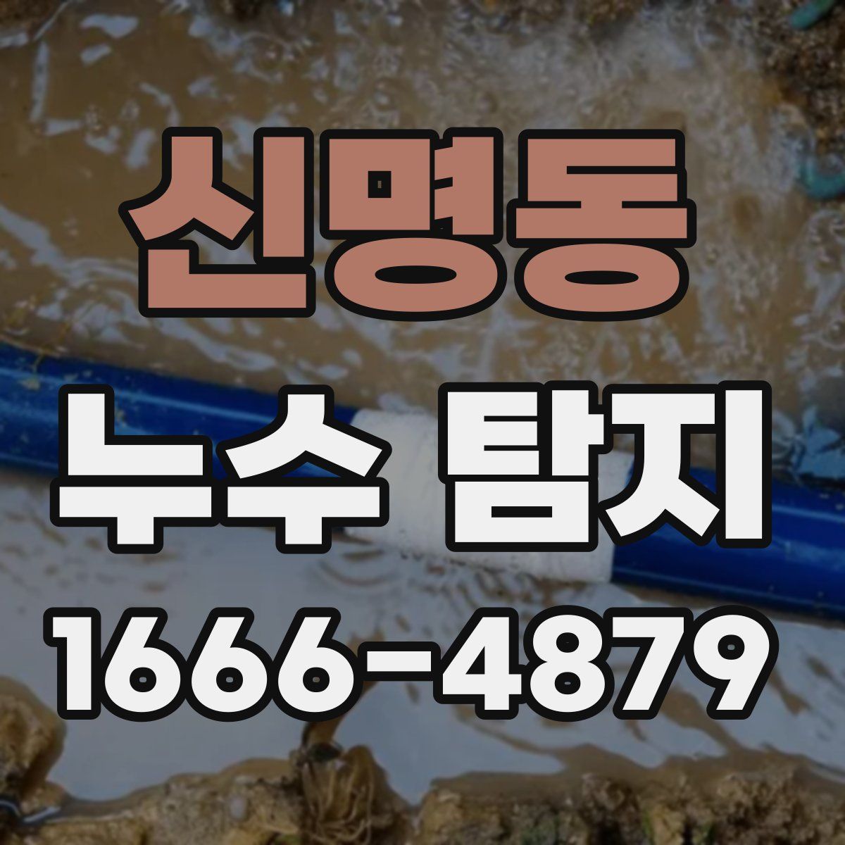 신명동 누수 탐지