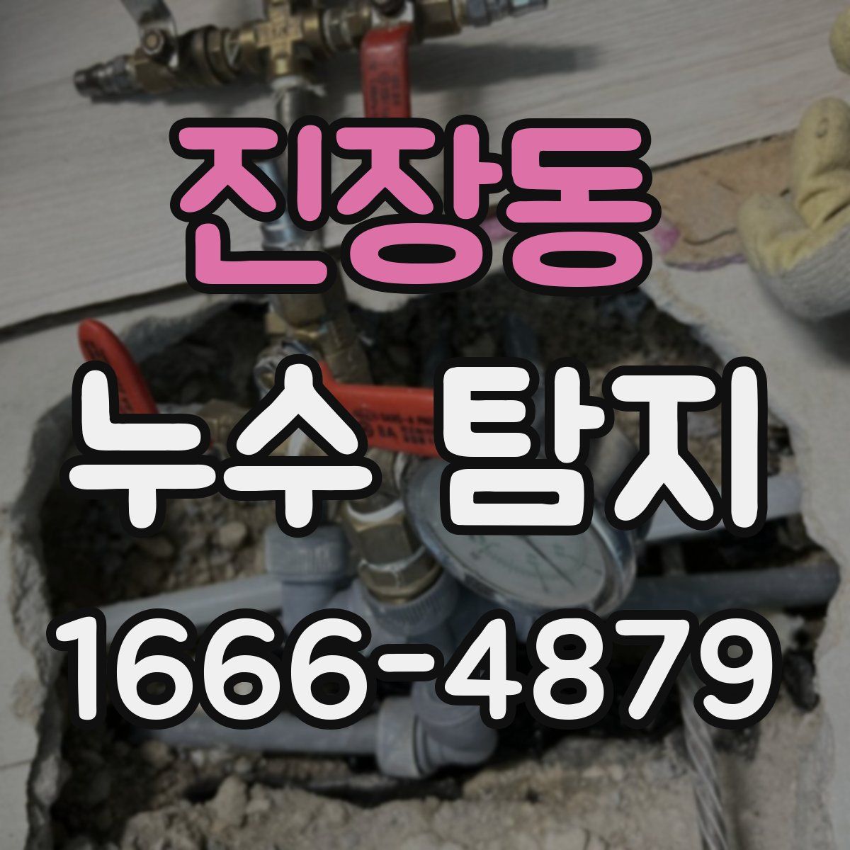 진장동 누수 탐지