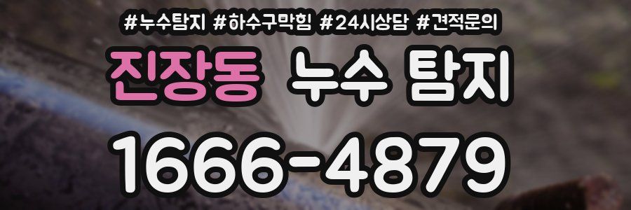진장동 누수 탐지