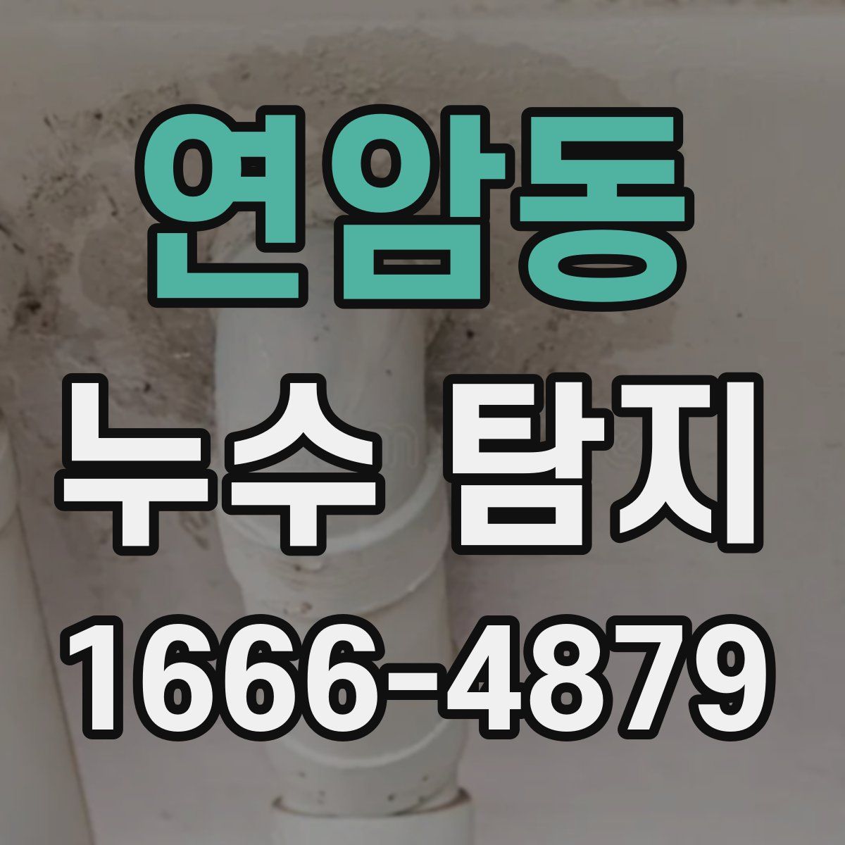 연암동 누수 탐지