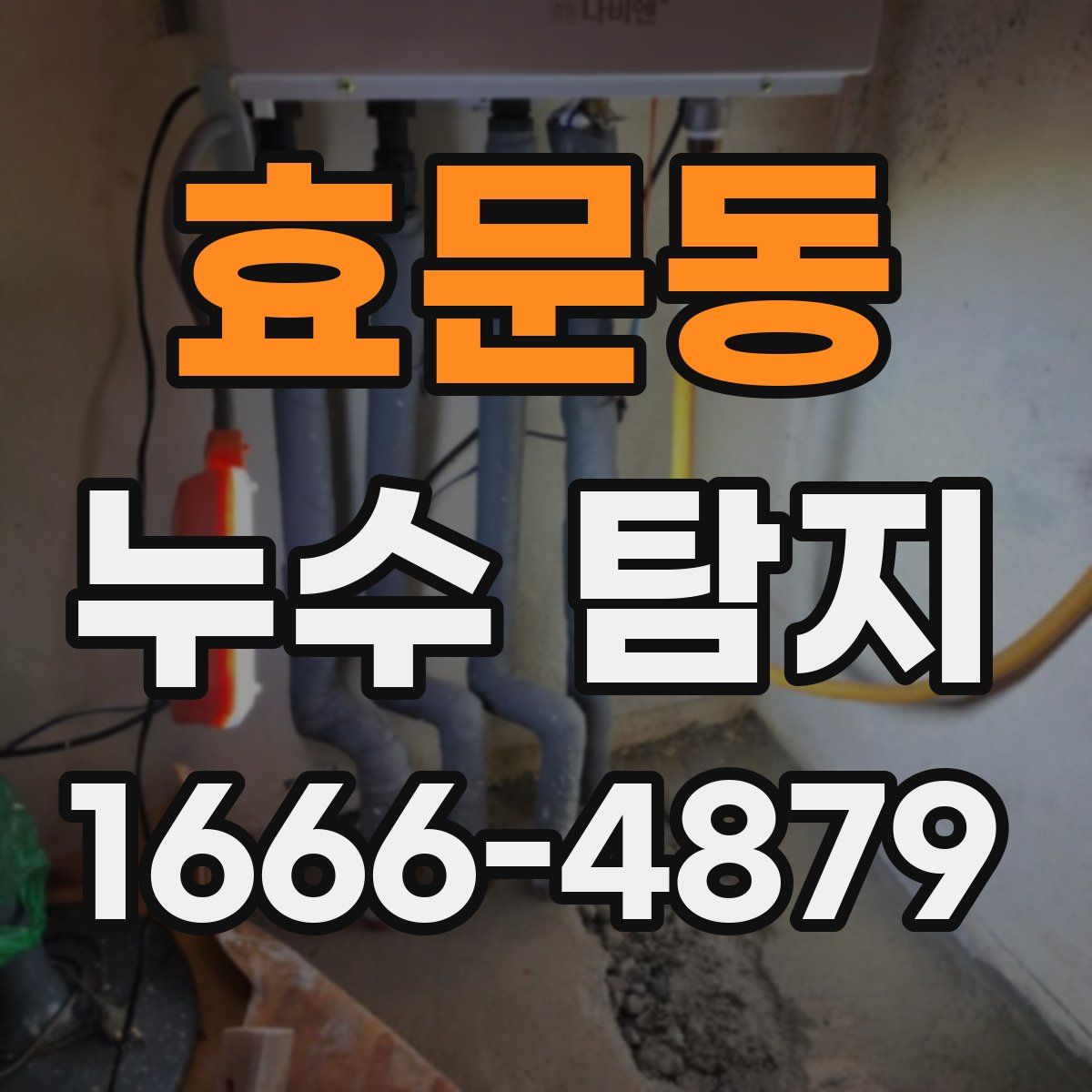 효문동 누수 탐지