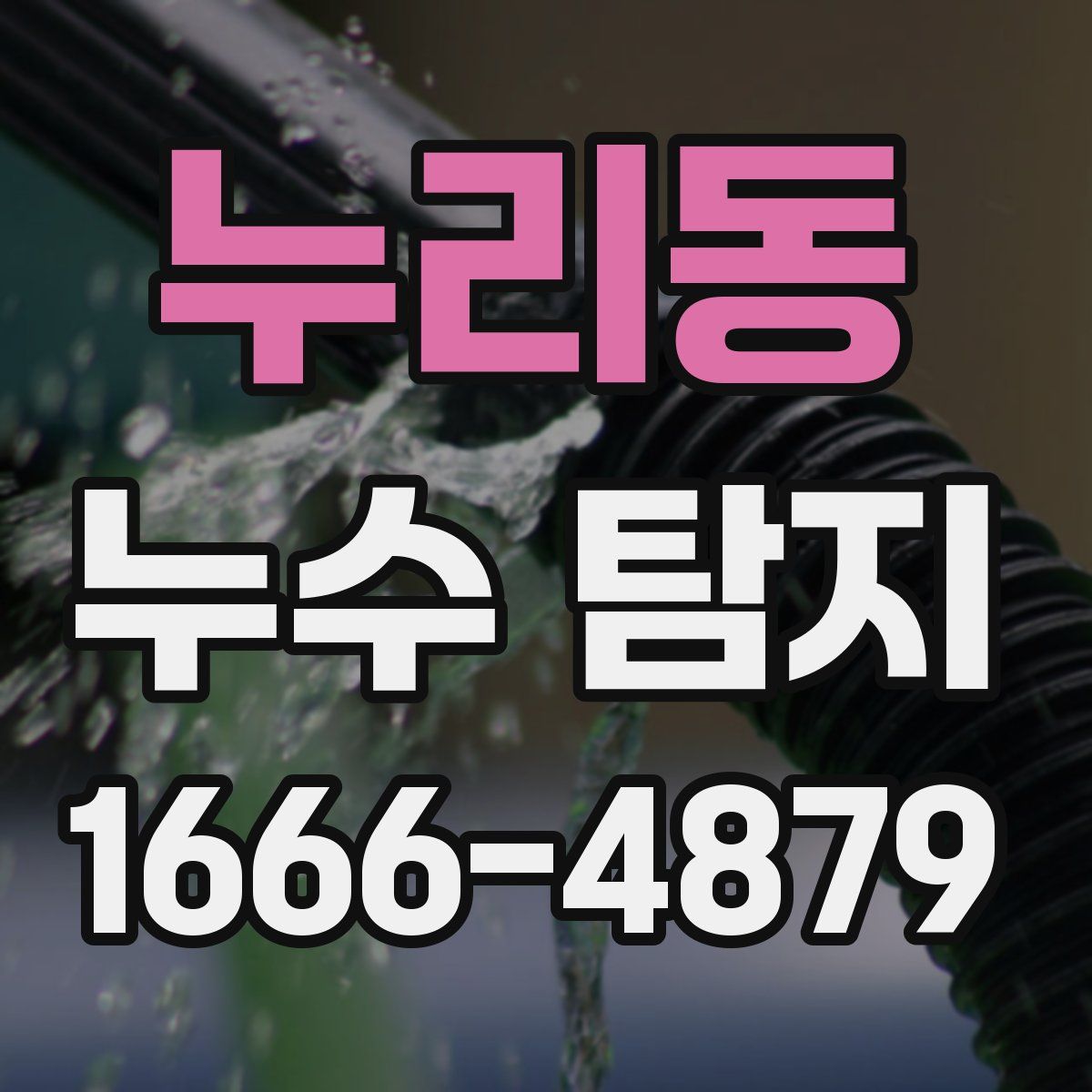 누리동 누수 탐지