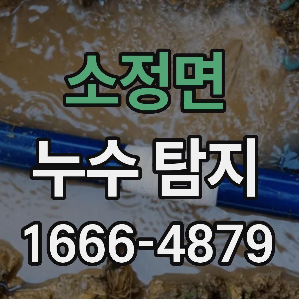 소정면 누수 탐지