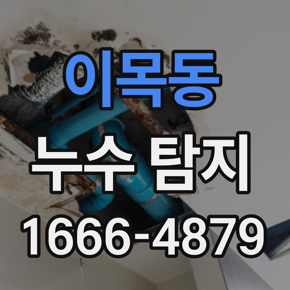 이목동 누수 탐지