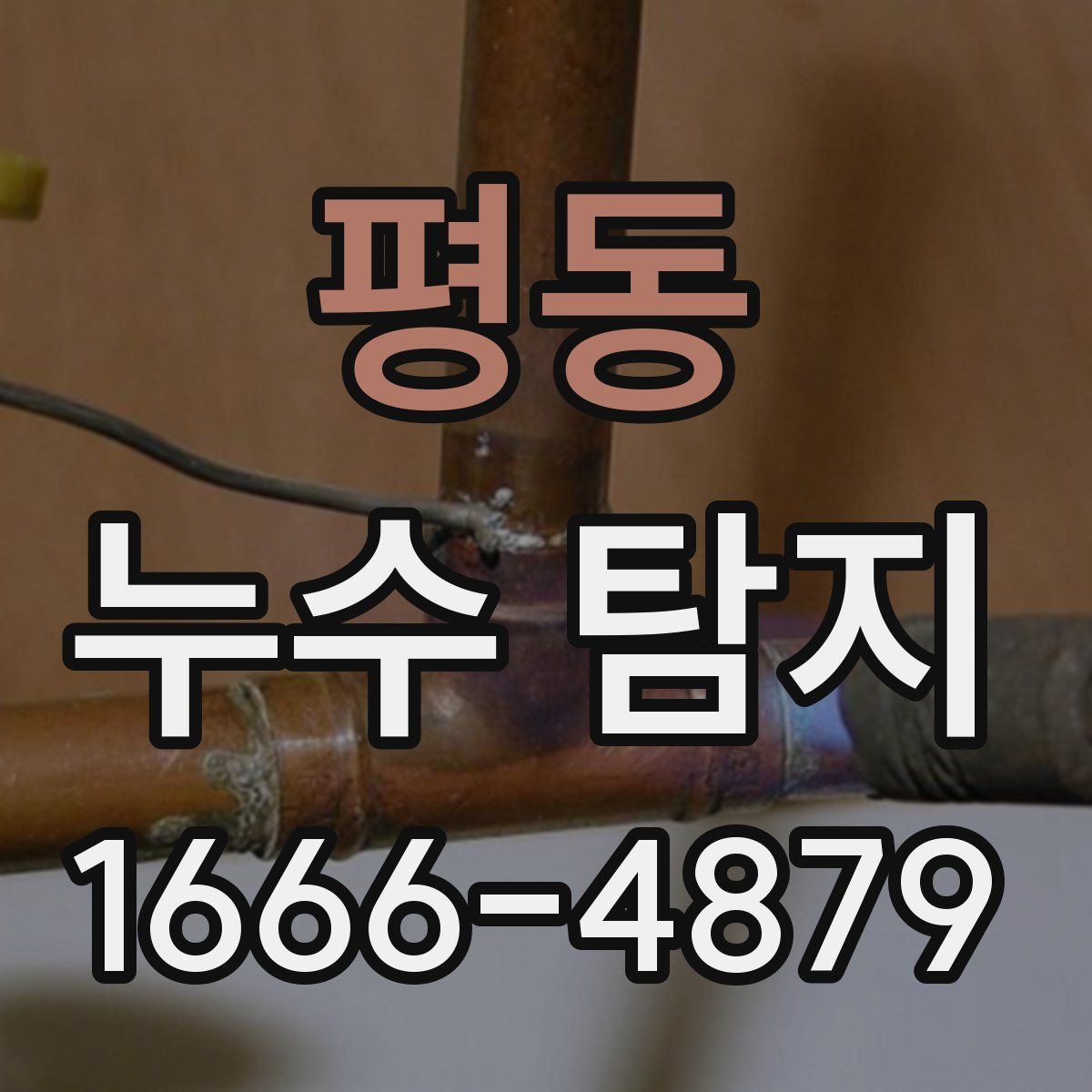 평동 누수 탐지