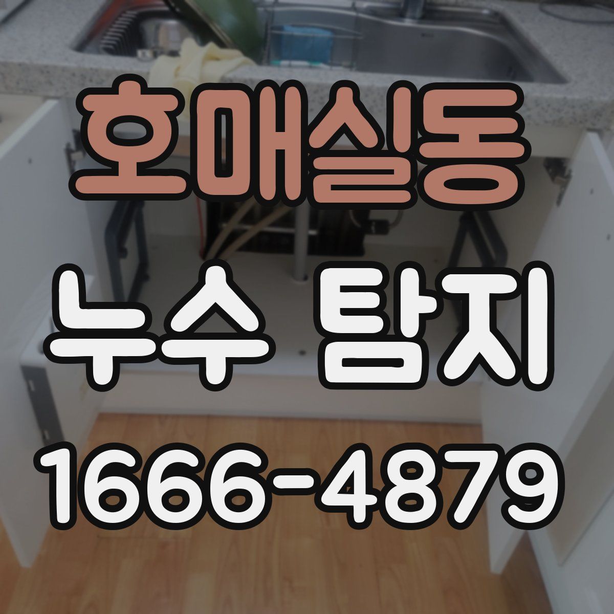 호매실동 누수 탐지