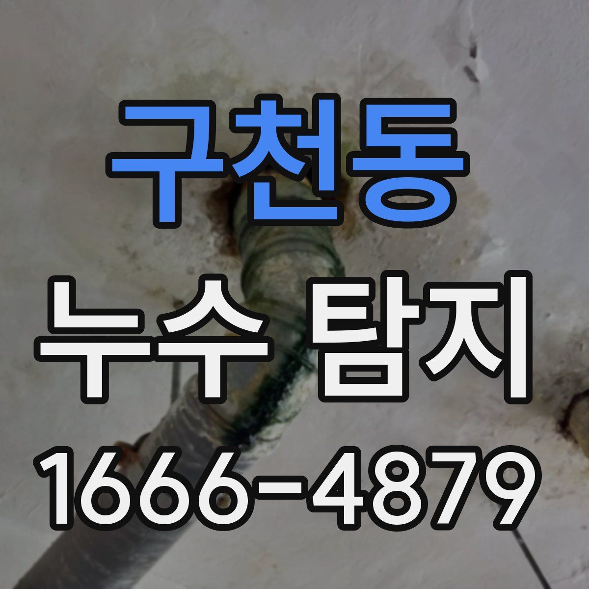 구천동 누수 탐지