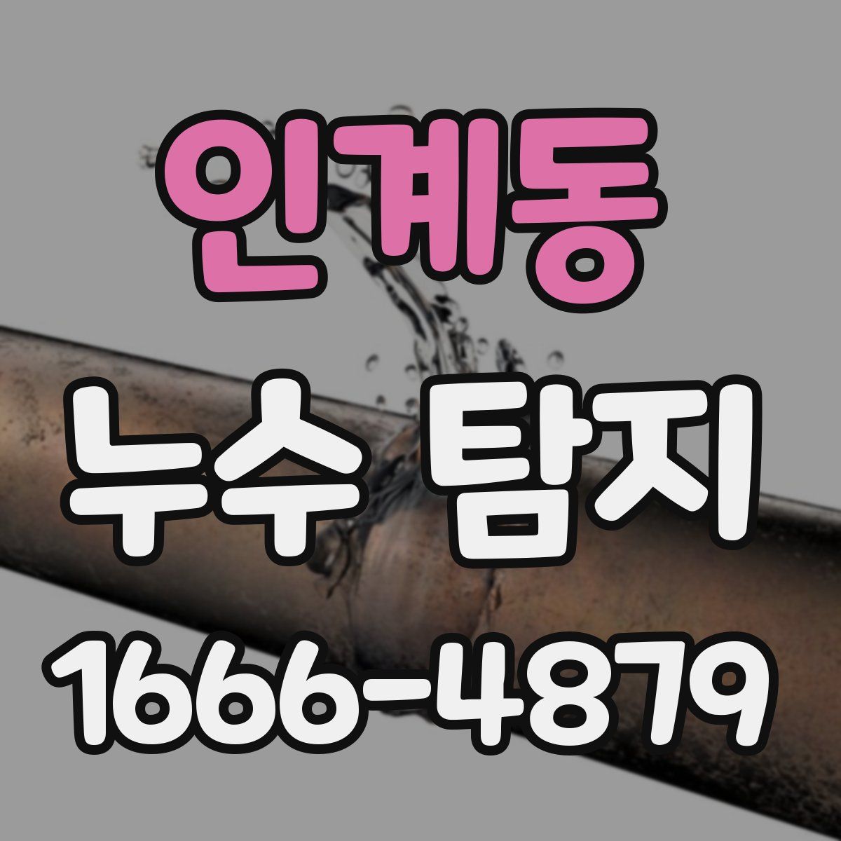 인계동 누수 탐지