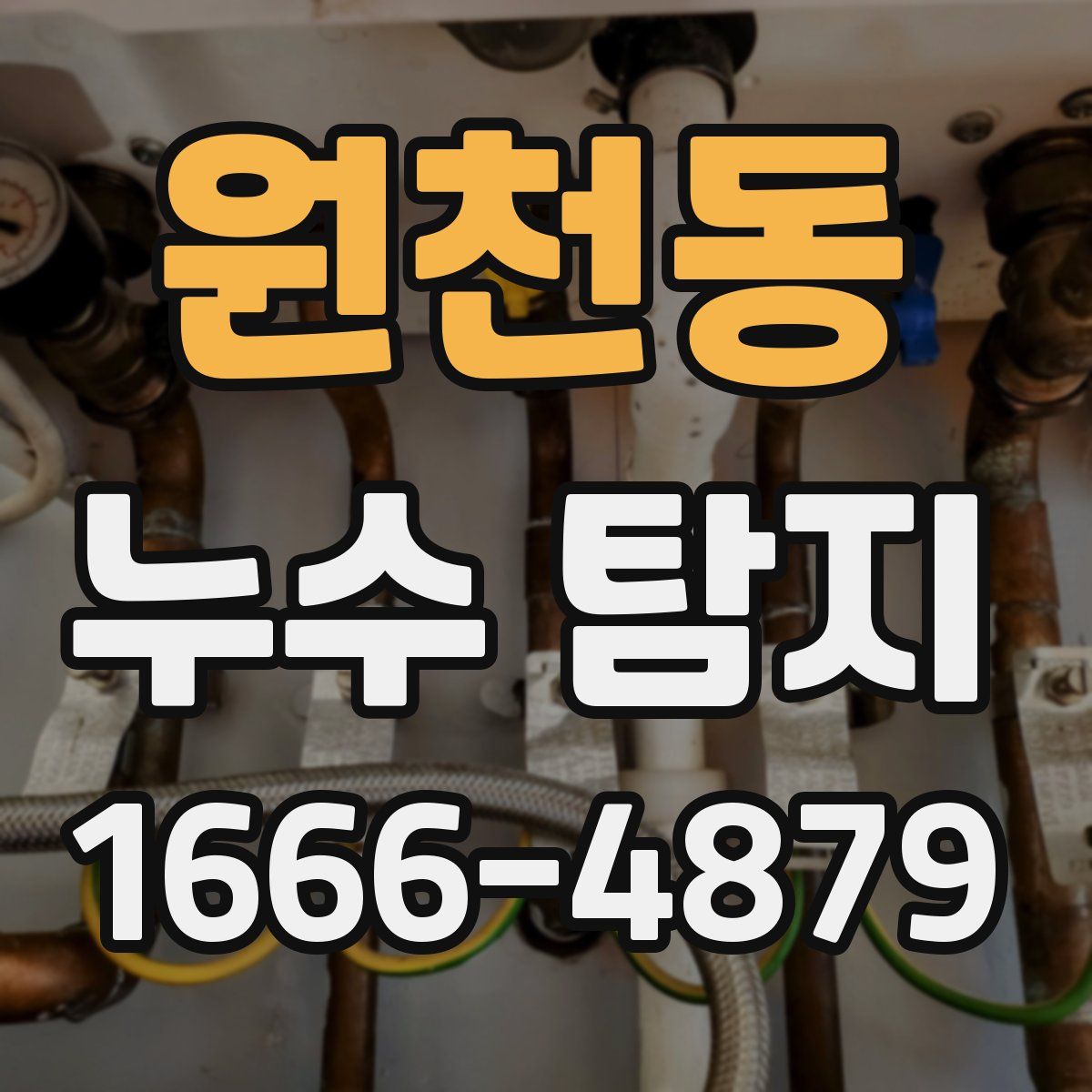 원천동 누수 탐지