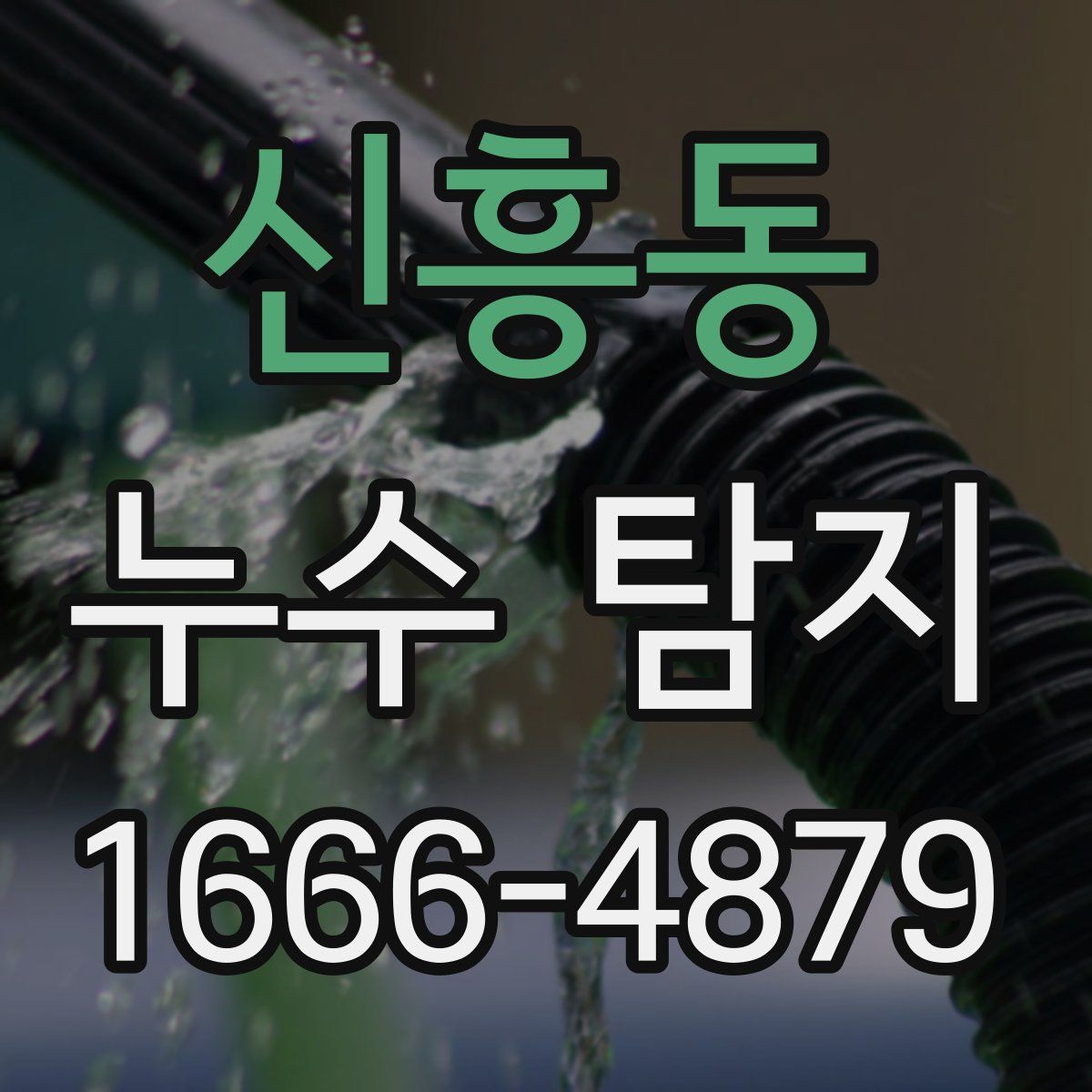 신흥동 누수 탐지