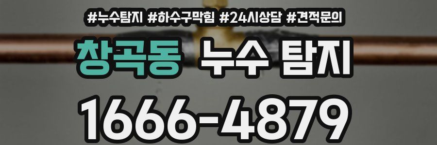 창곡동 누수 탐지