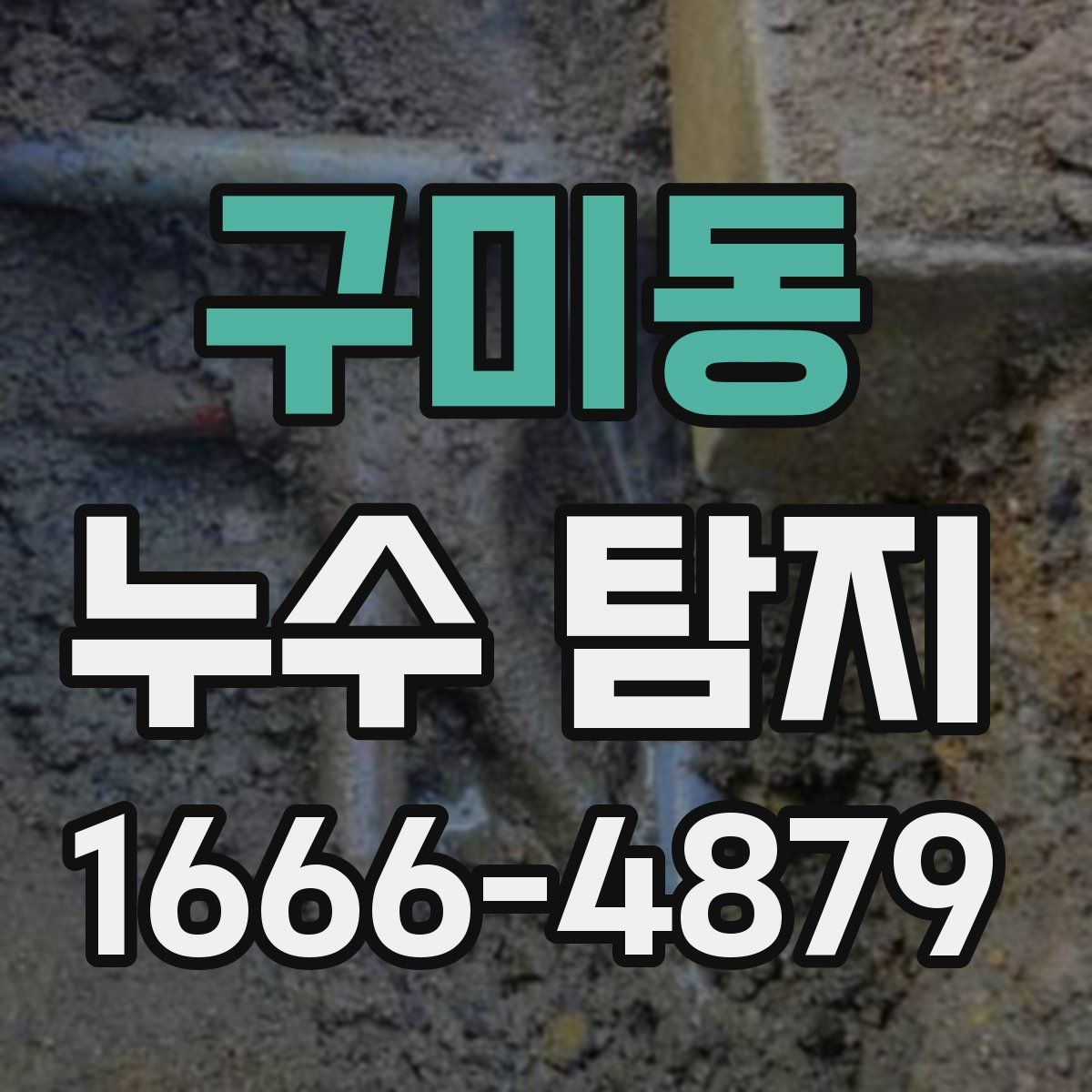 구미동 누수 탐지