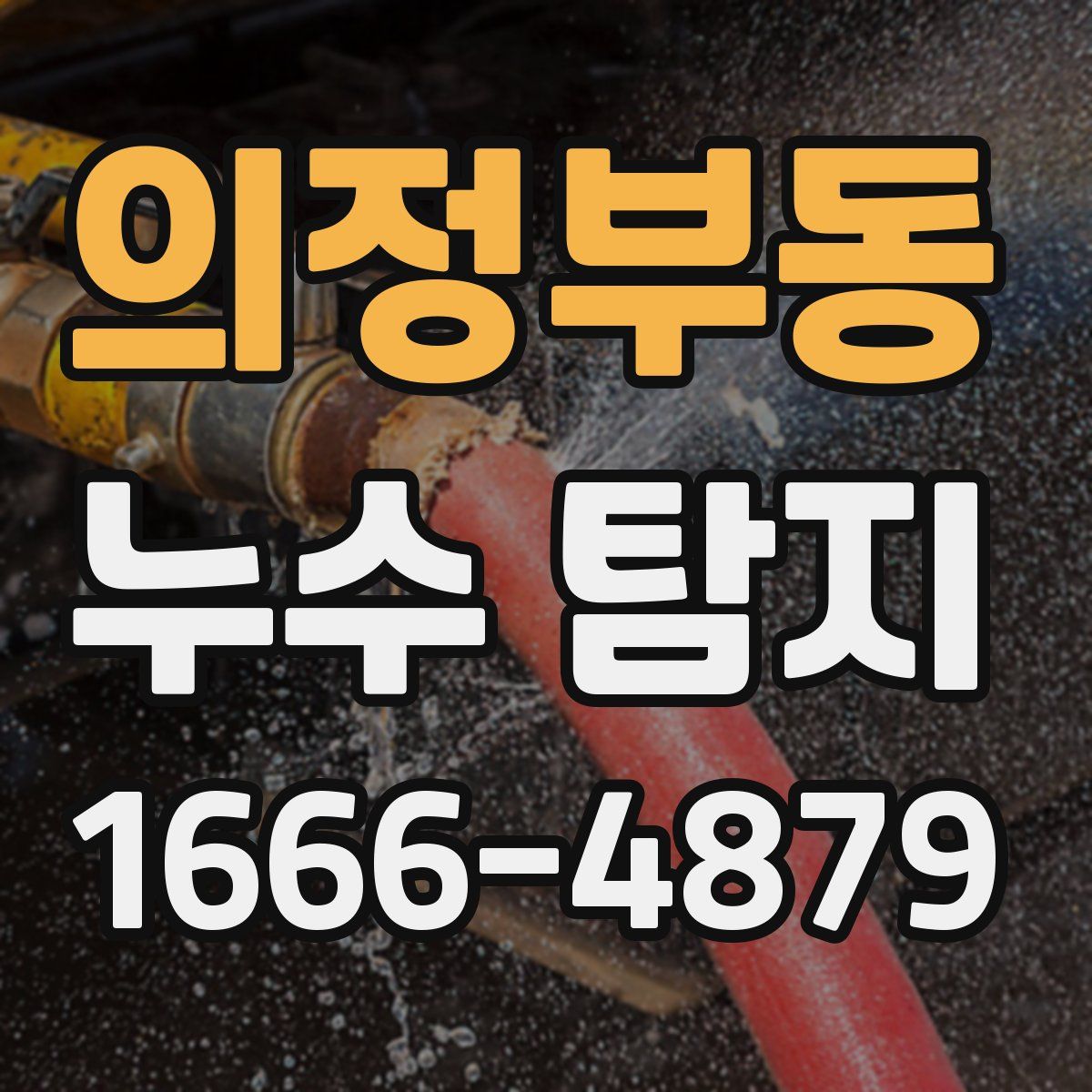 의정부동 누수 탐지