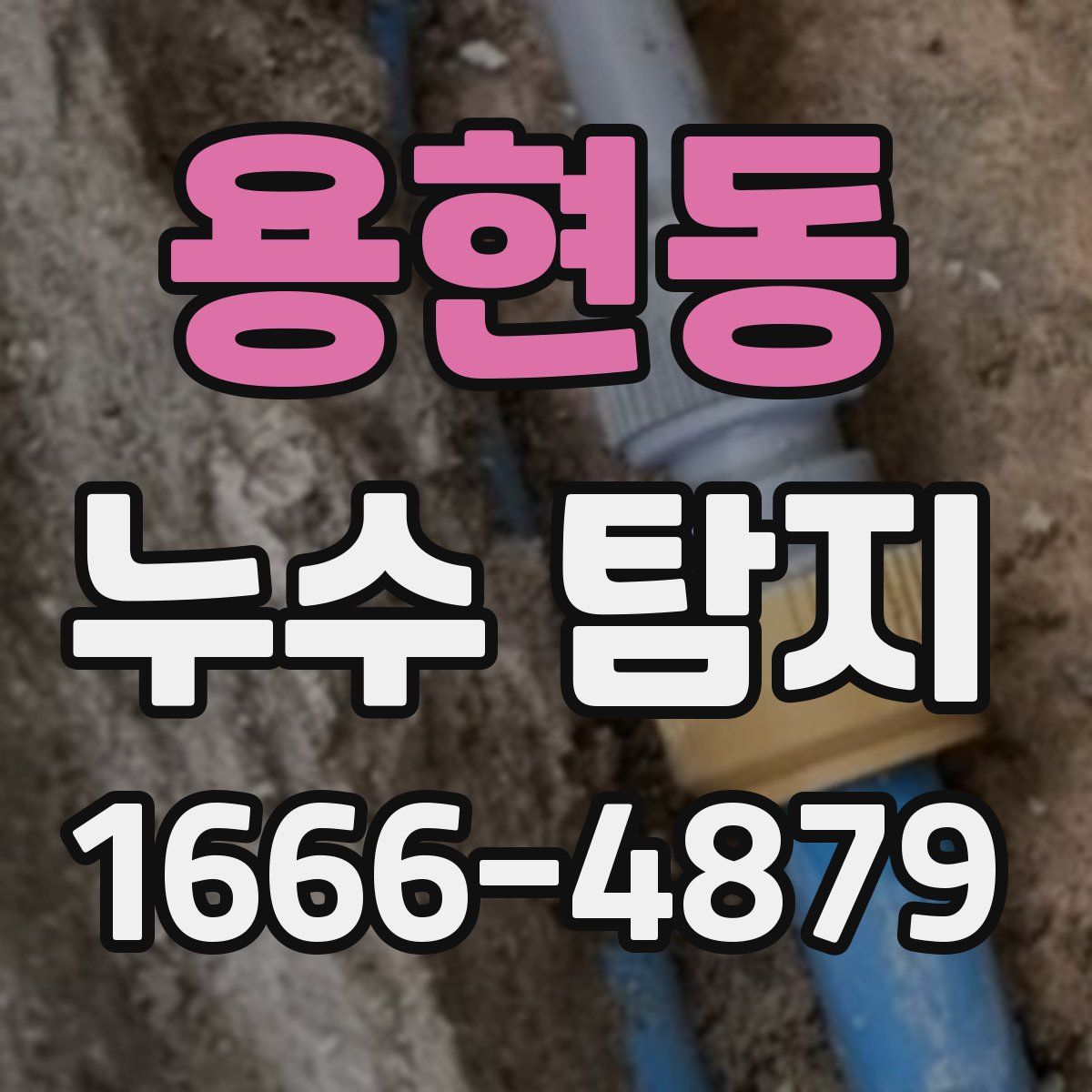 용현동 누수 탐지
