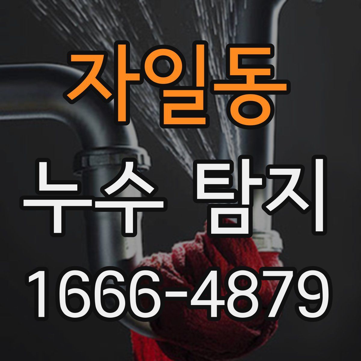 자일동 누수 탐지