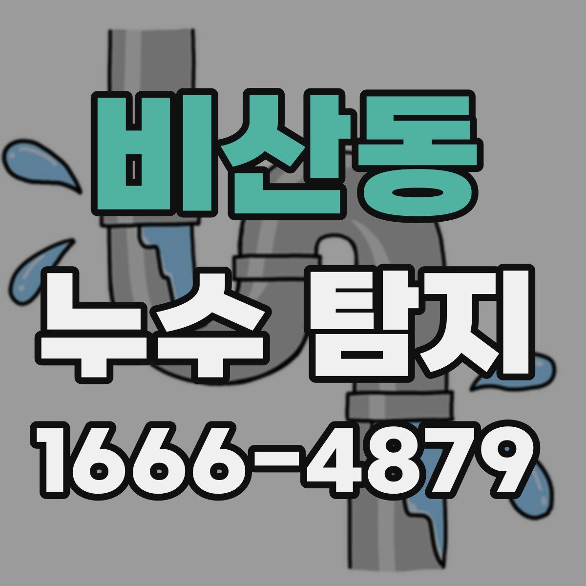 비산동 누수 탐지