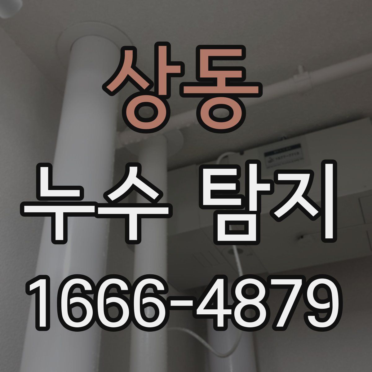 상동 누수 탐지