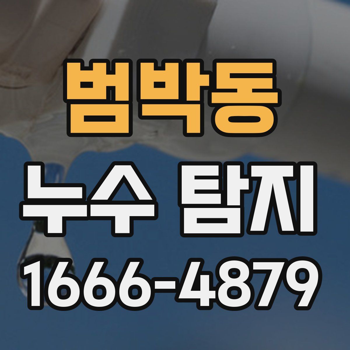 범박동 누수 탐지
