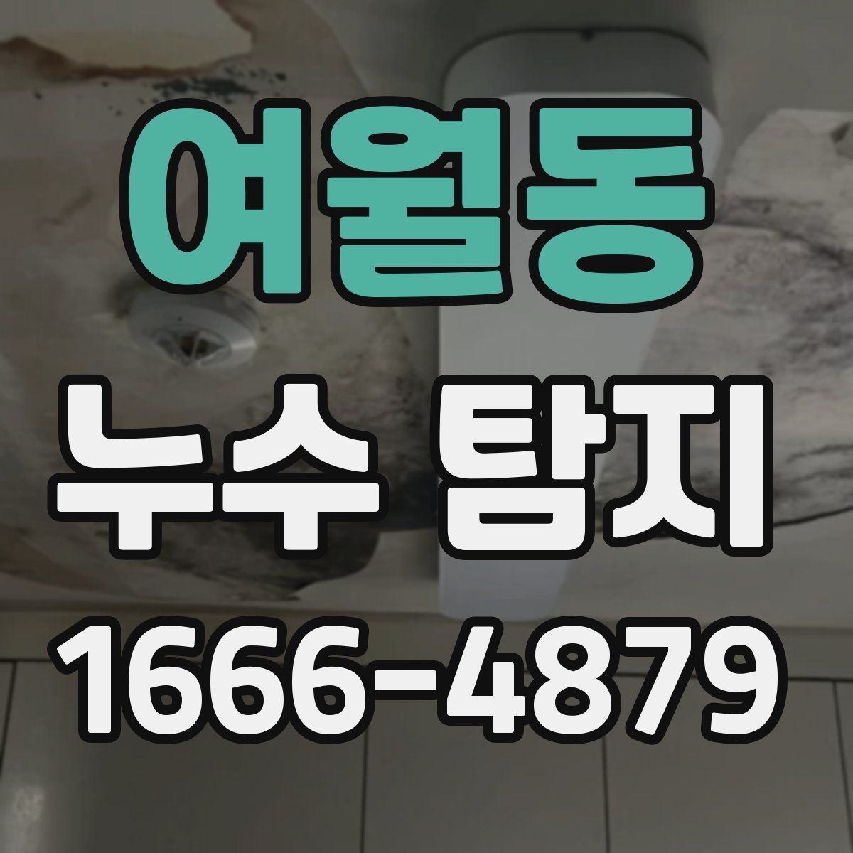 여월동 누수 탐지 물소리만 들릴 때 점검 순서