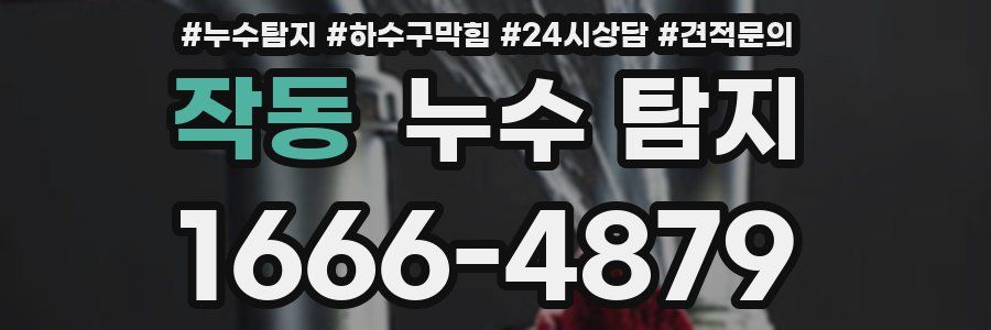 작동 누수 탐지