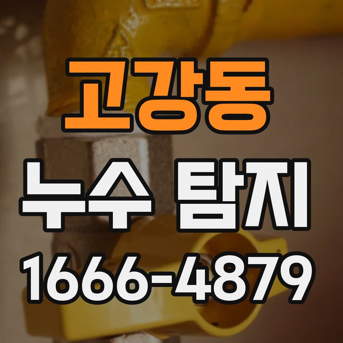 고강동 누수 탐지