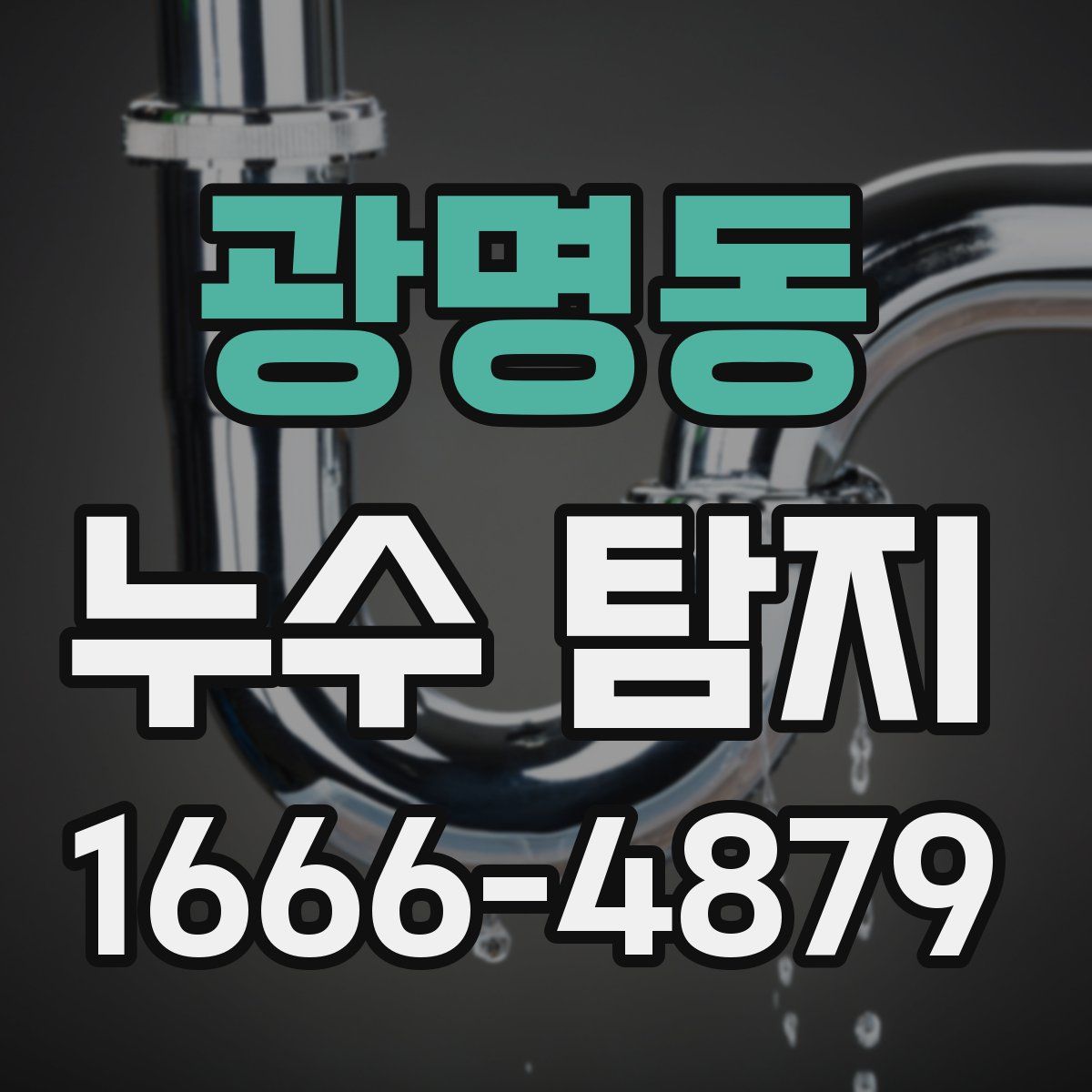 광명동 누수 탐지