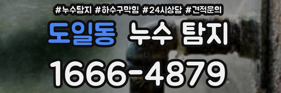 도일동 누수 탐지