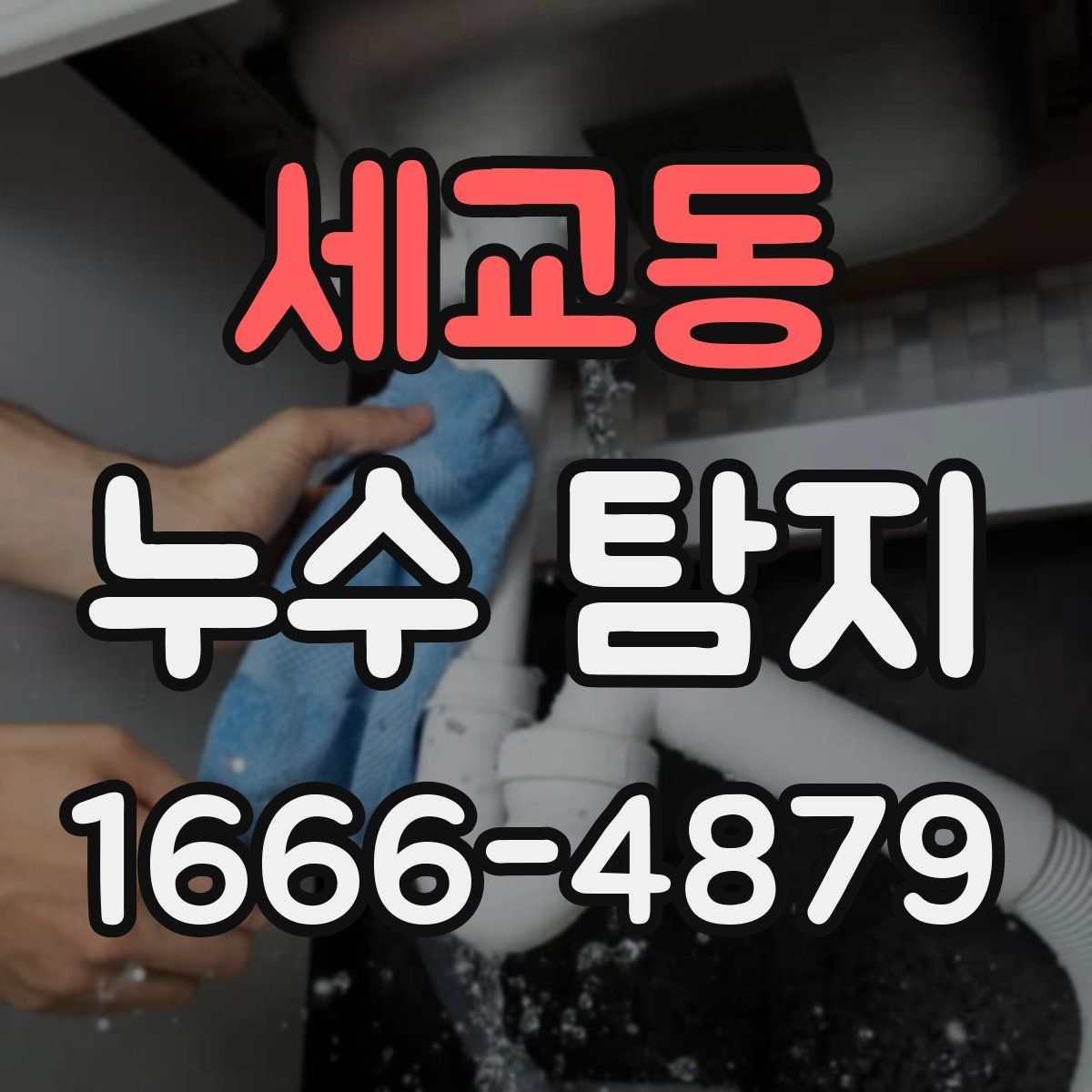 세교동 누수 탐지