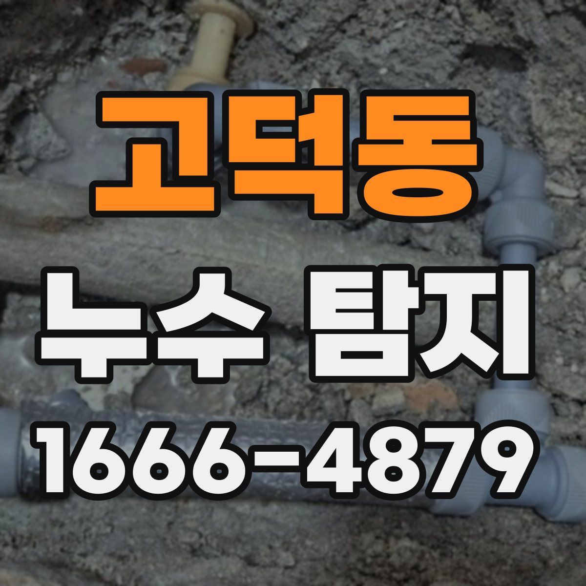 고덕동 누수 탐지
