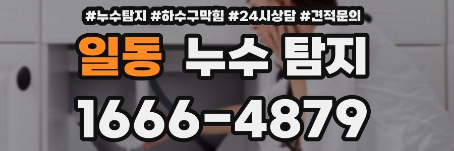 일동 누수 탐지