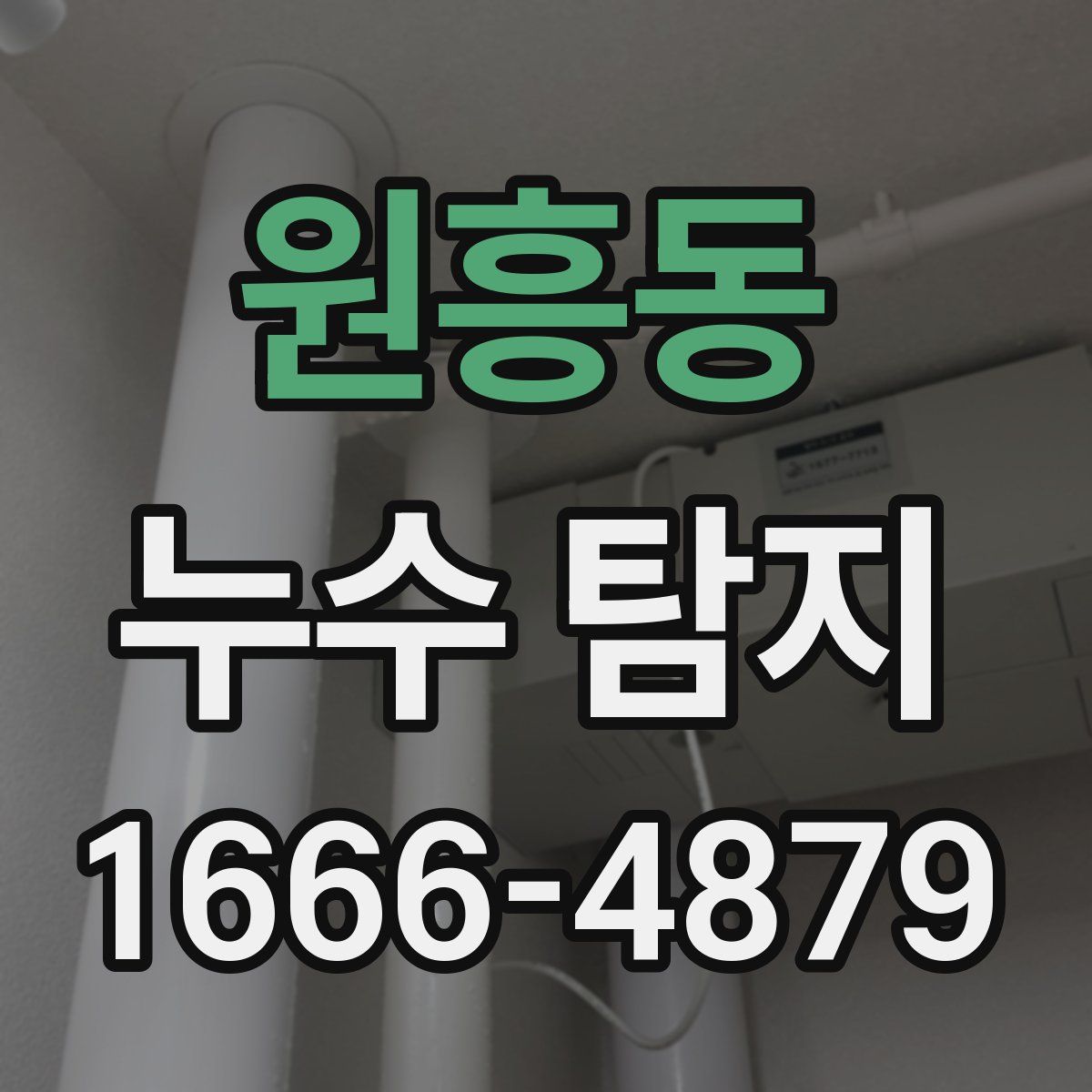 원흥동 누수 탐지