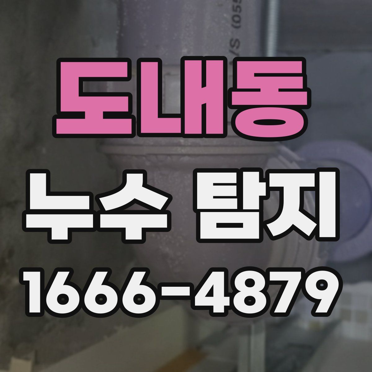 도내동 누수 탐지