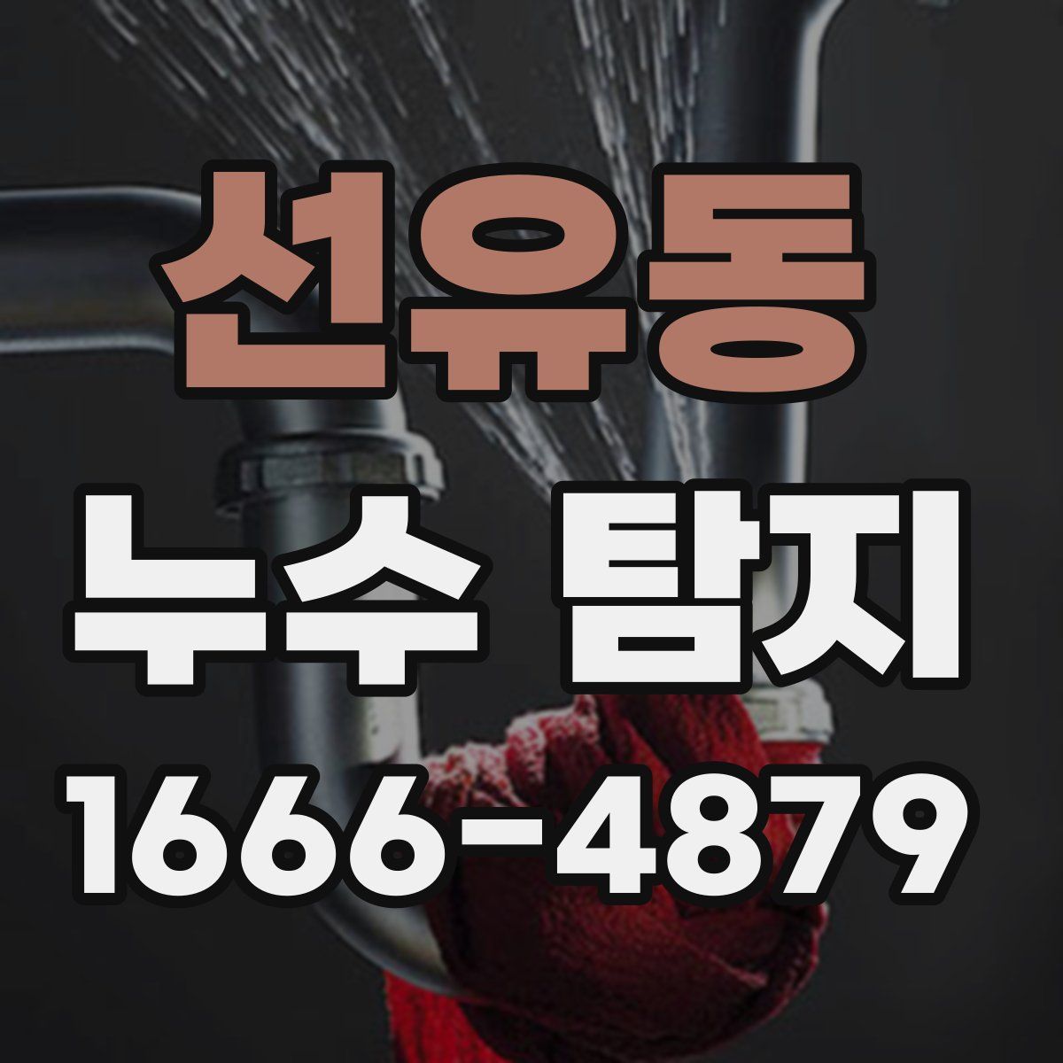 선유동 누수 탐지