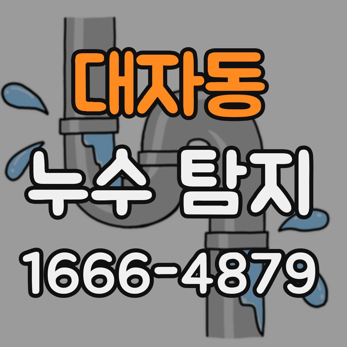 대자동 누수 탐지