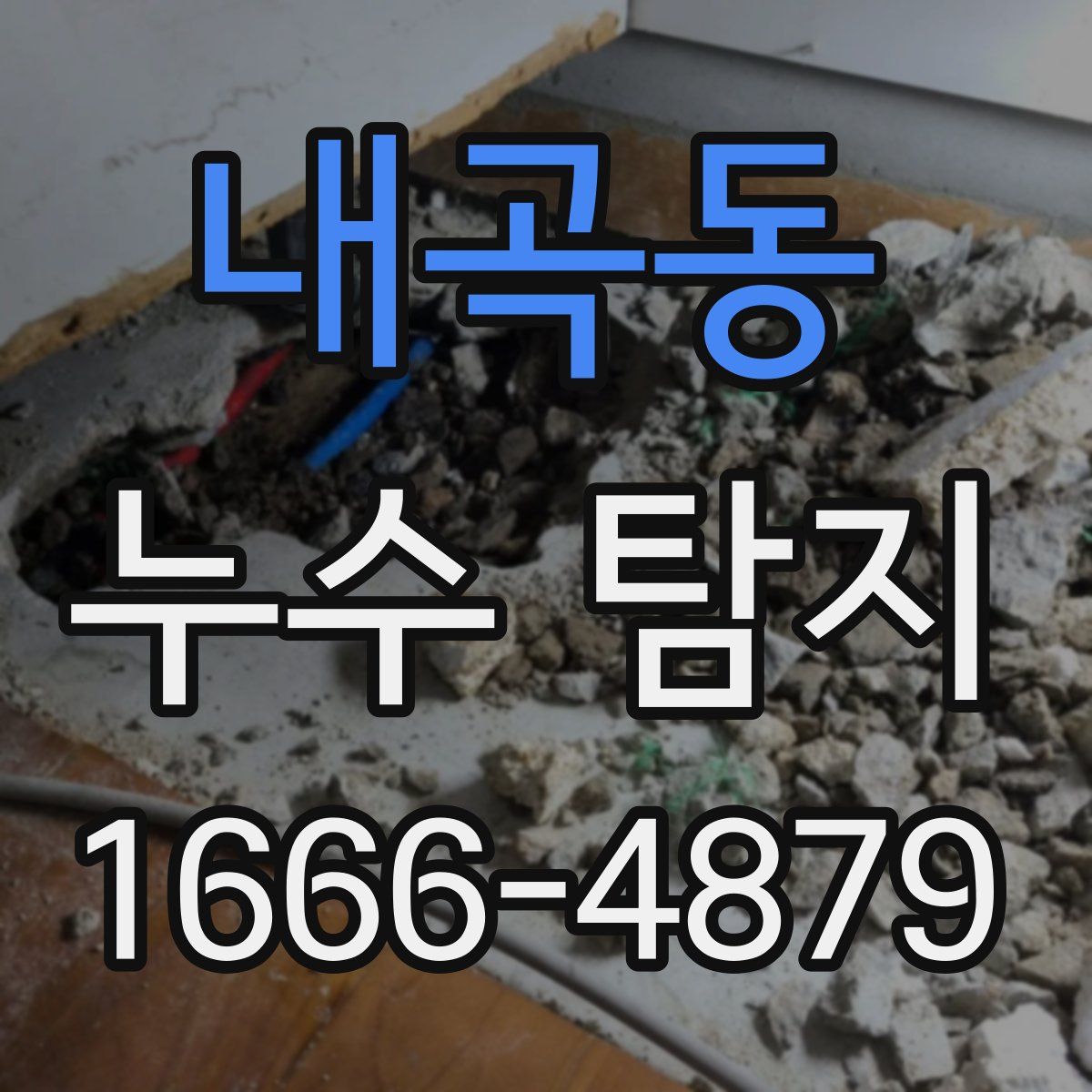 내곡동 누수 탐지