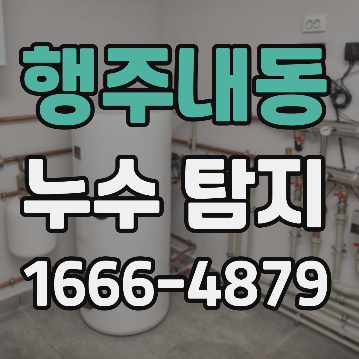 행주내동 누수 탐지