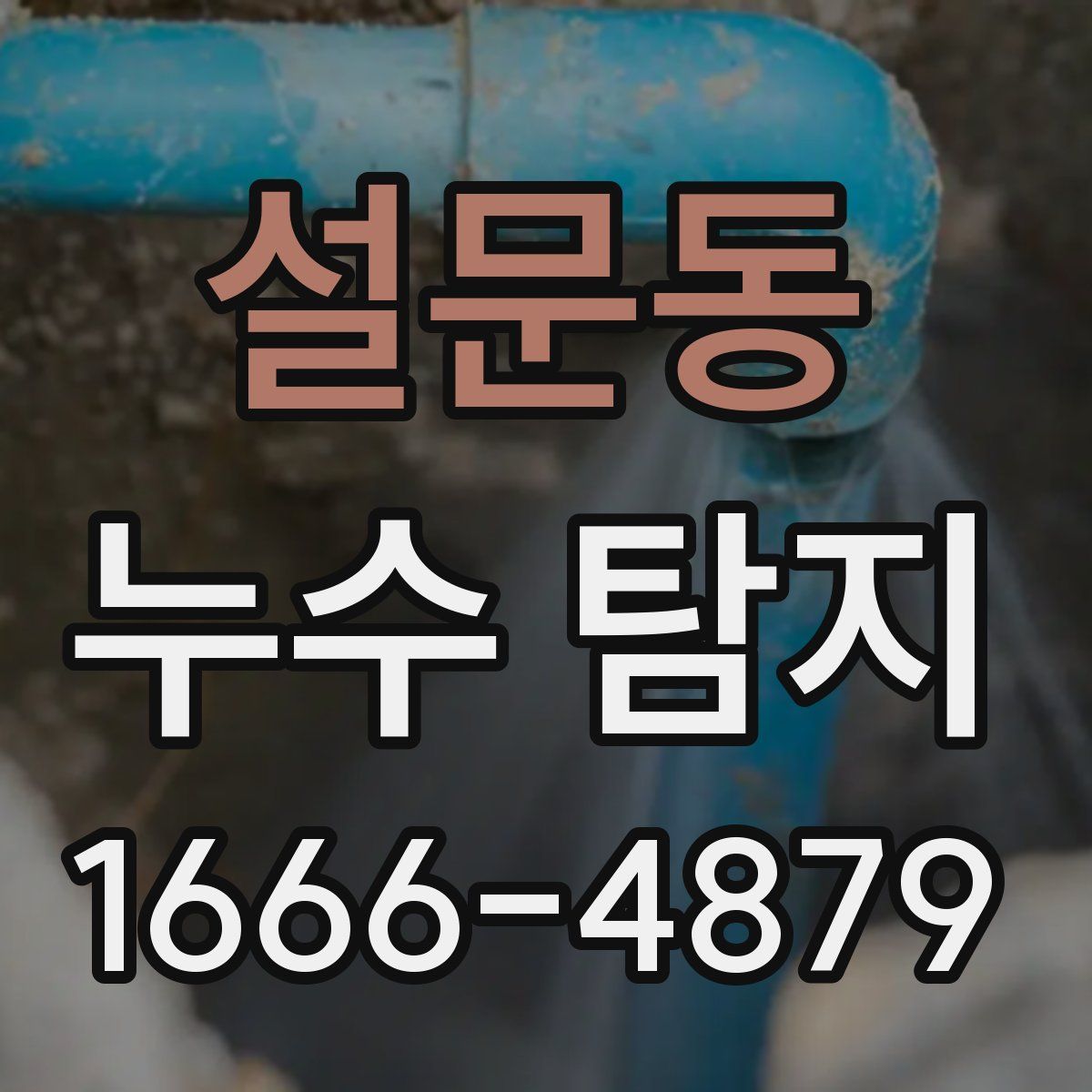 설문동 누수 탐지