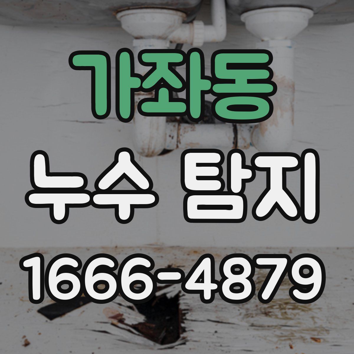 가좌동 누수 탐지