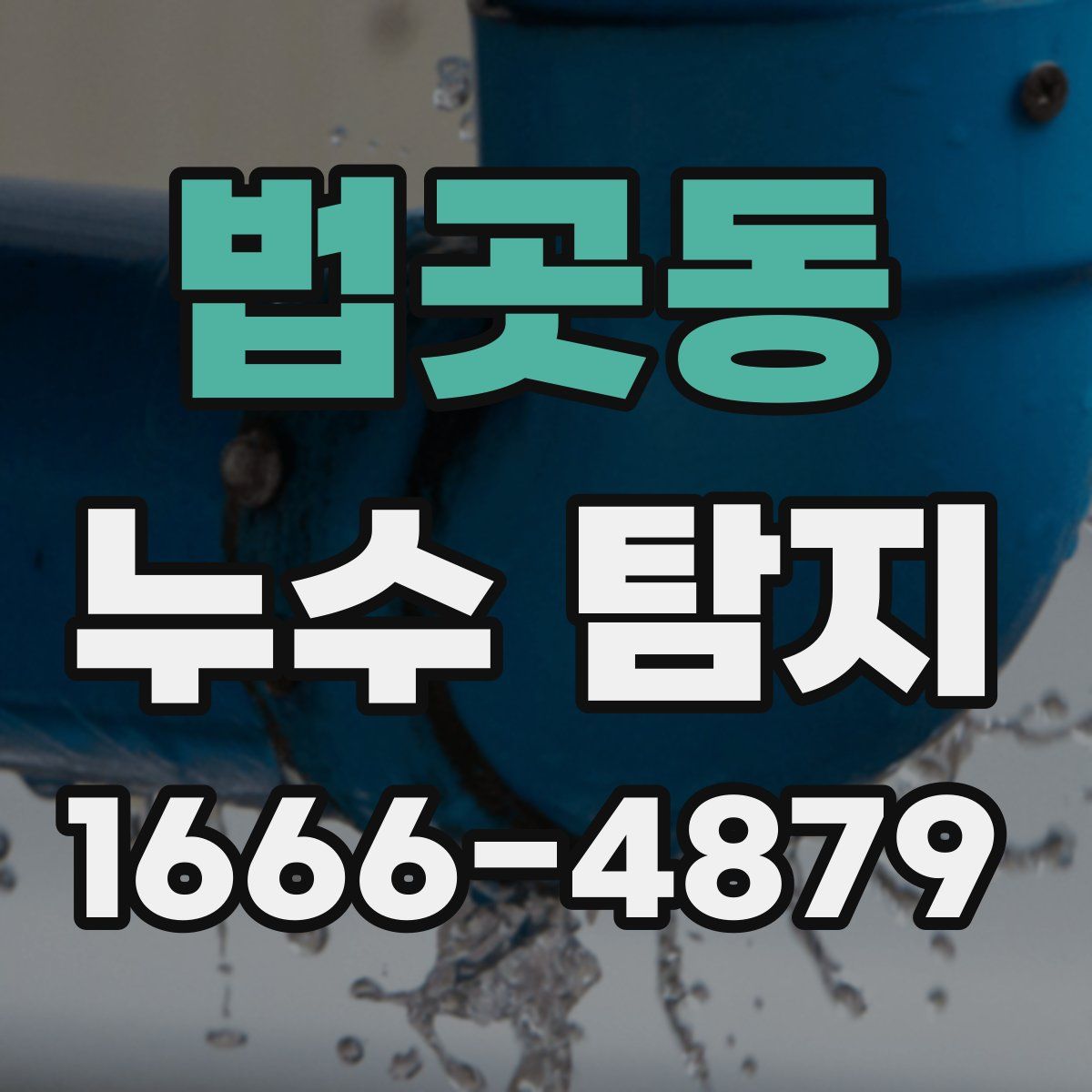 법곳동 누수 탐지