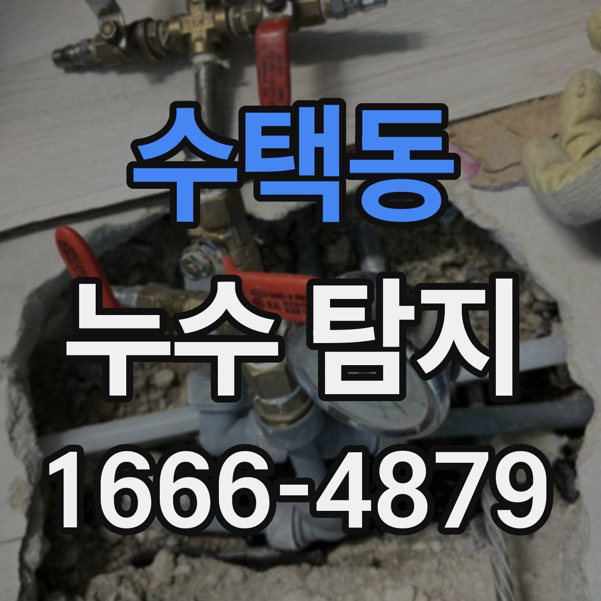 수택동 누수 탐지
