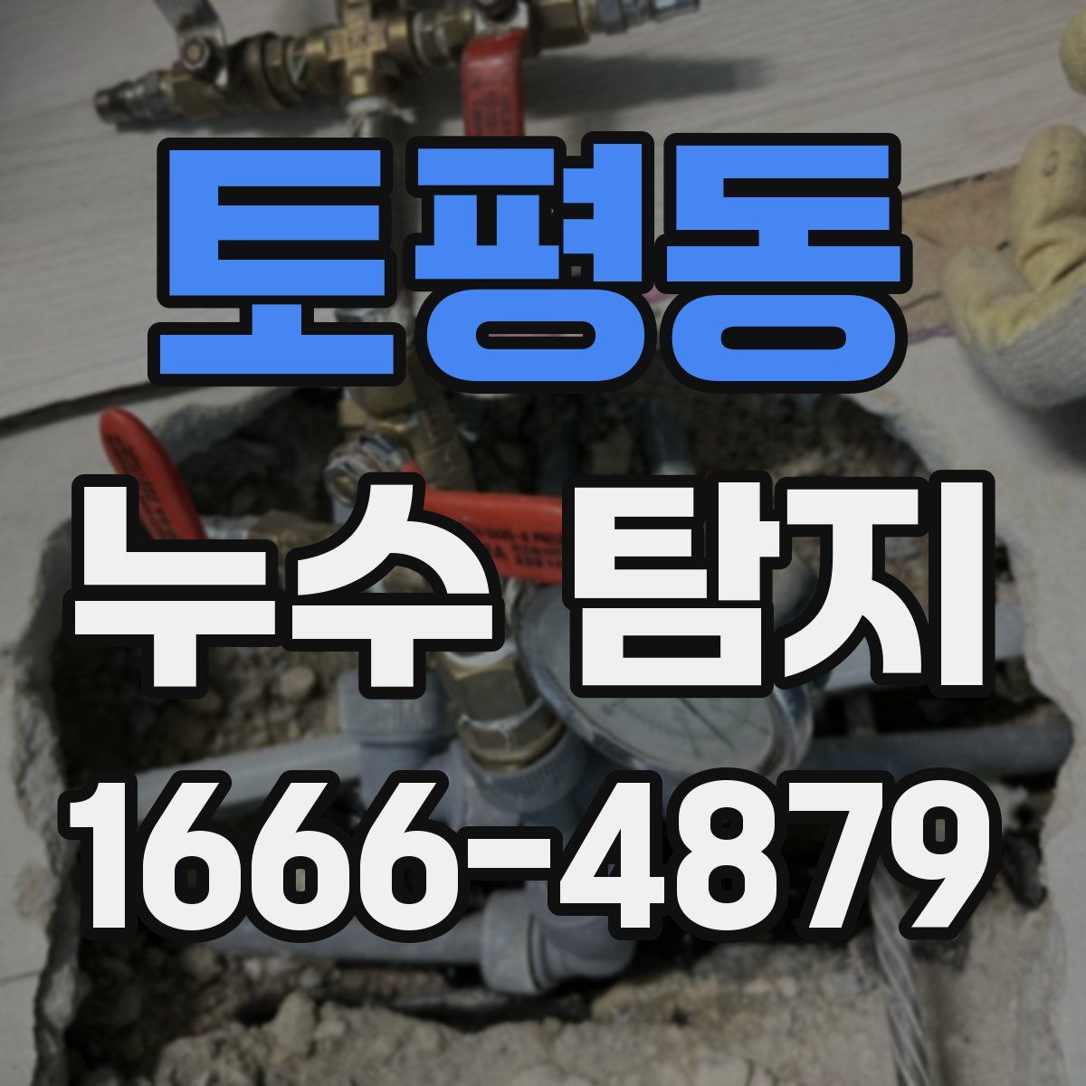 토평동 누수 탐지