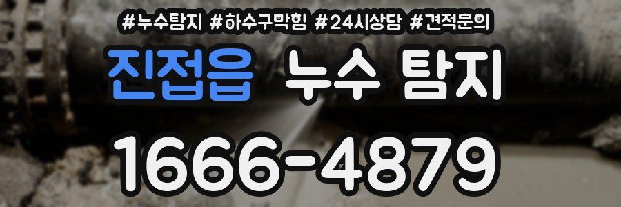 진접읍 누수 탐지