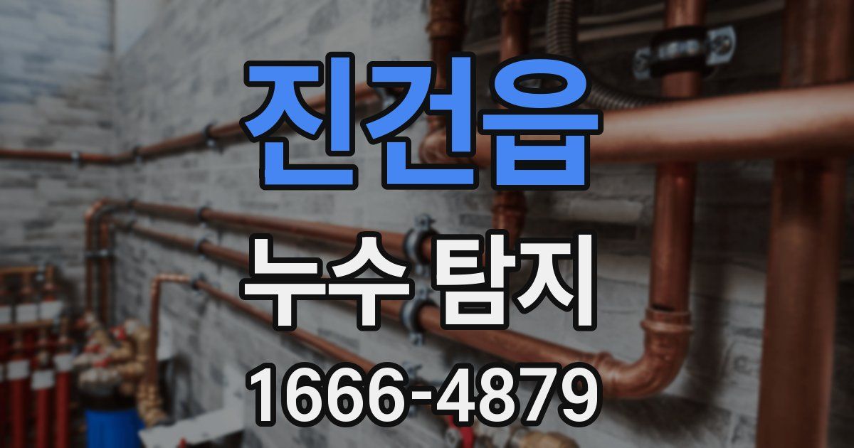 진건읍 누수 탐지