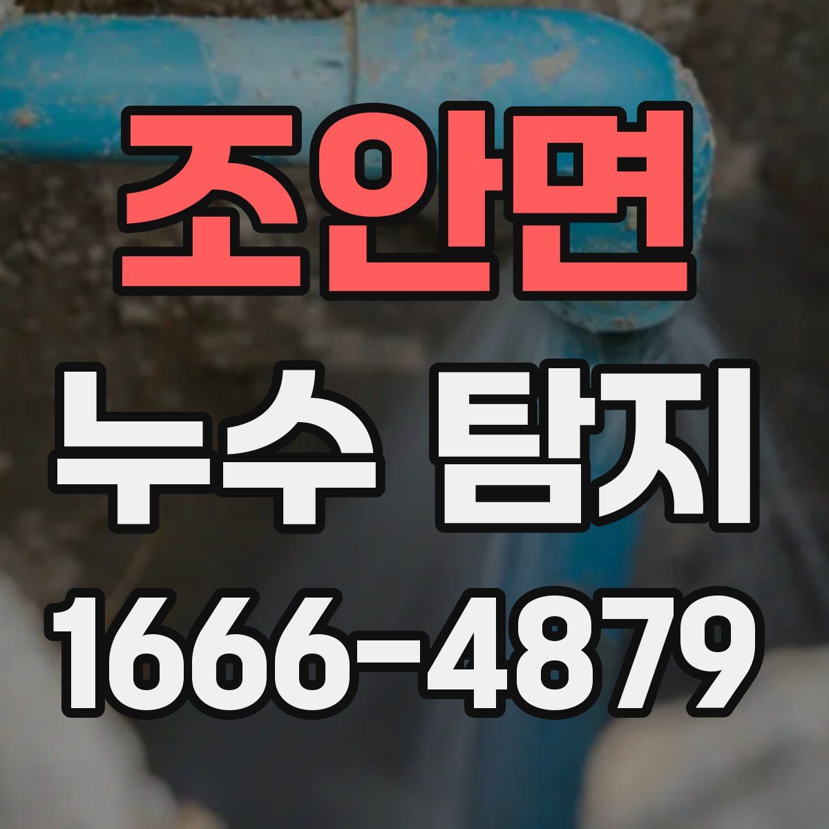 조안면 누수 탐지