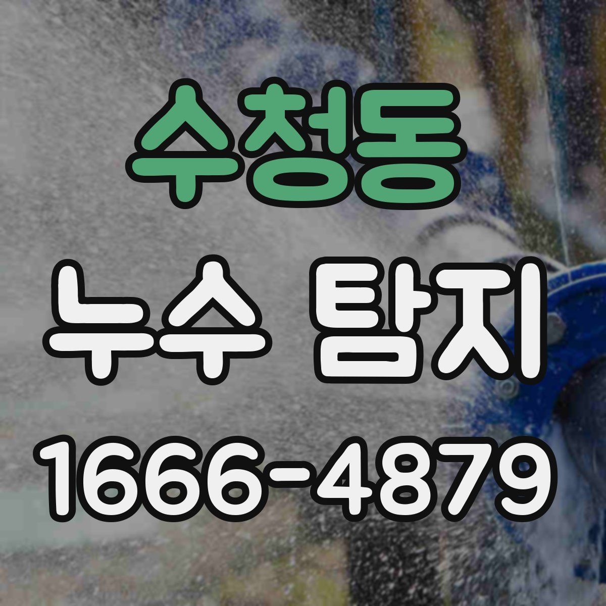 수청동 누수 탐지