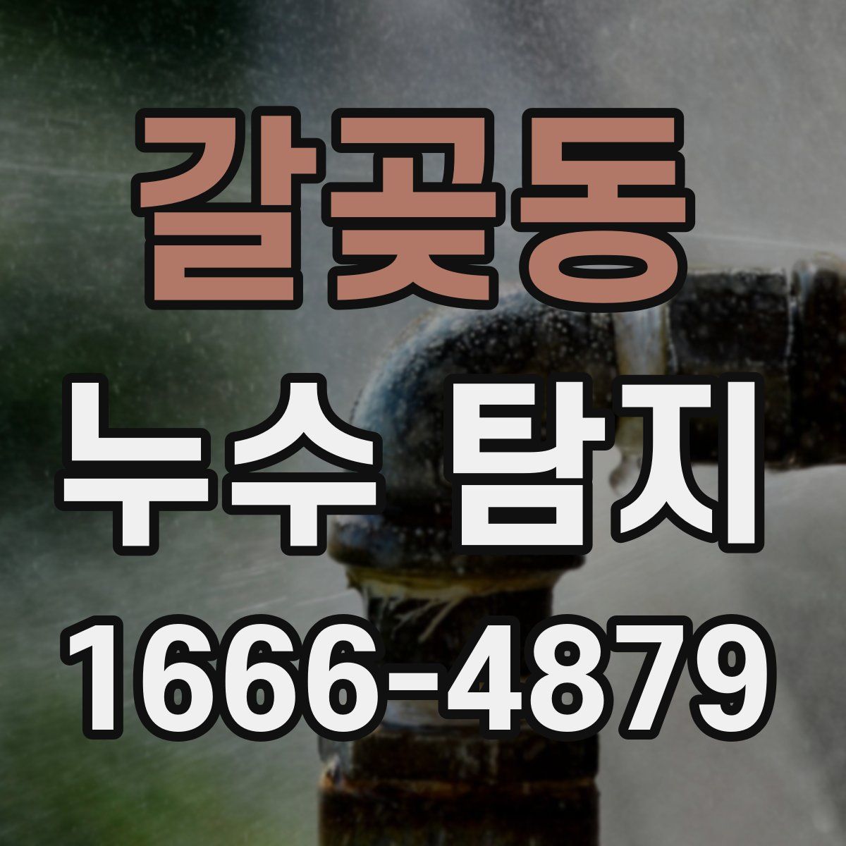 갈곶동 누수 탐지