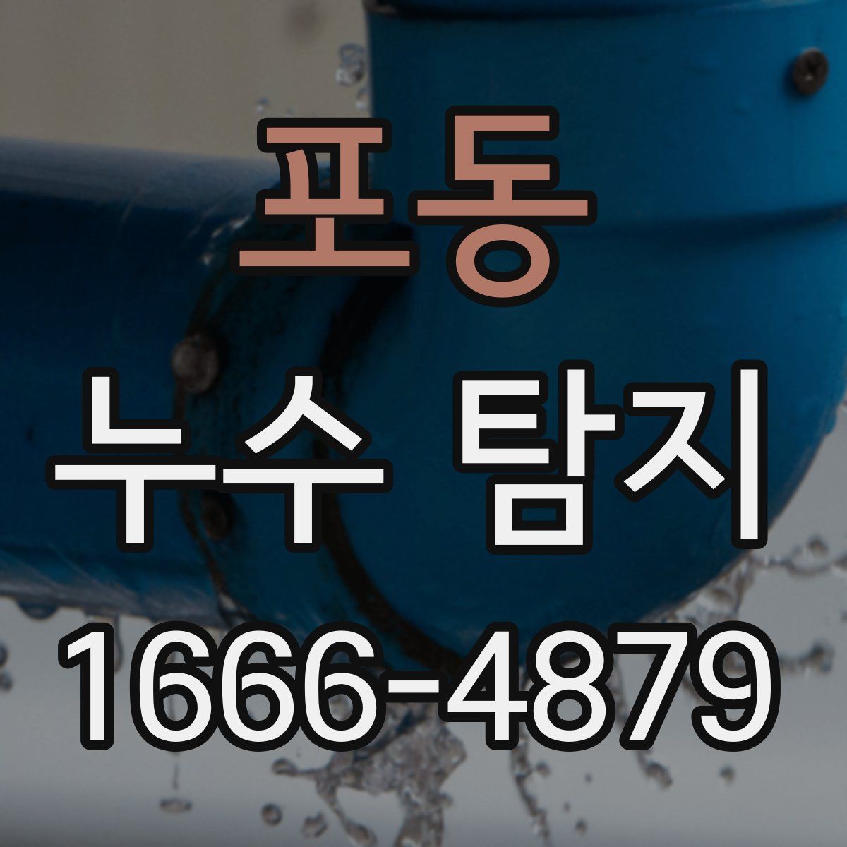 포동 누수 탐지