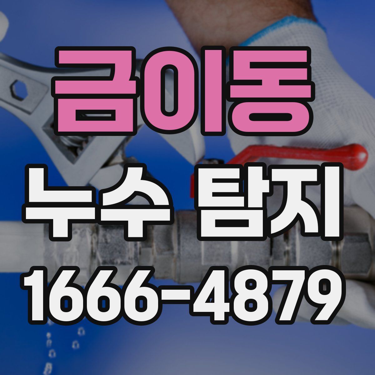 금이동 누수 탐지