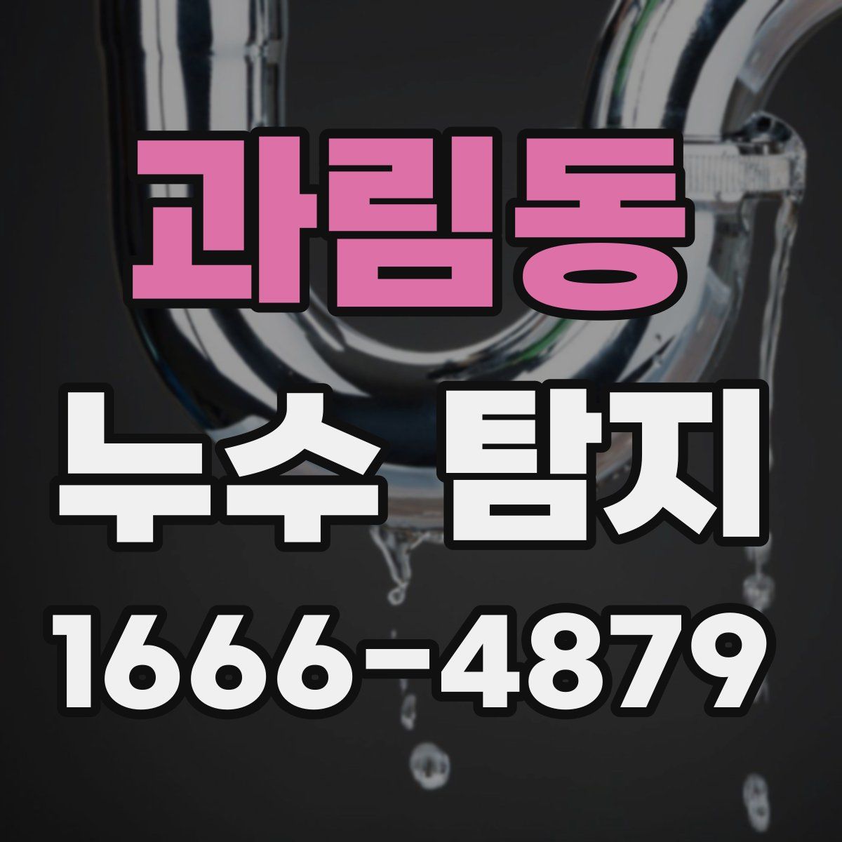 과림동 누수 탐지