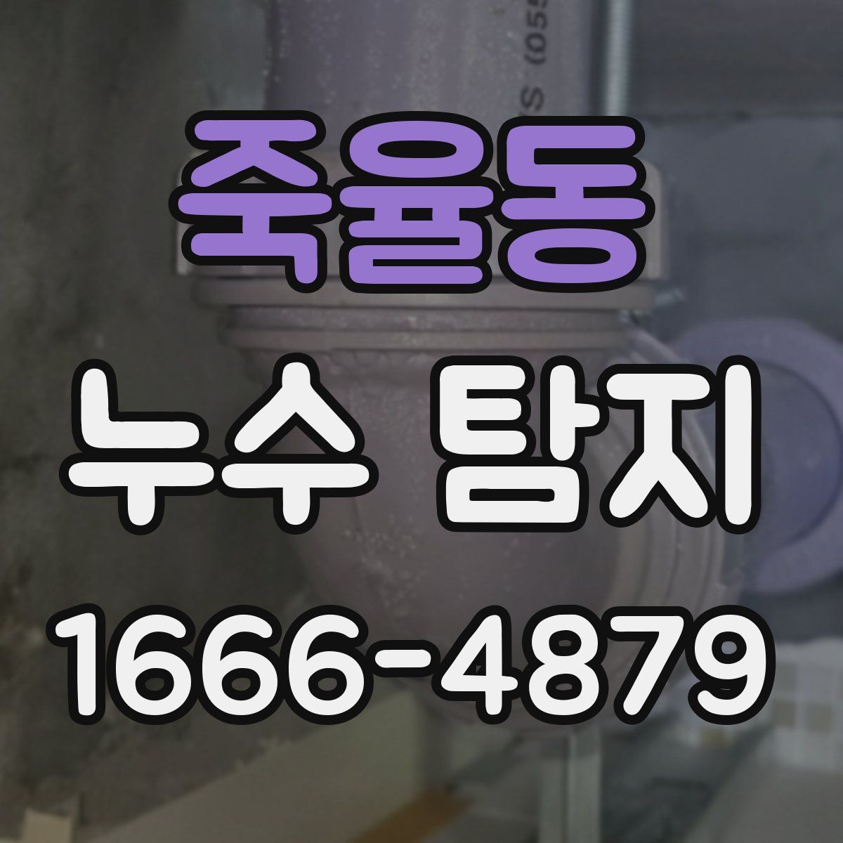 죽율동 누수 탐지